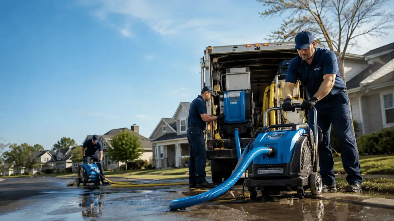 Flood Damage Cleanup in Lanse, MI